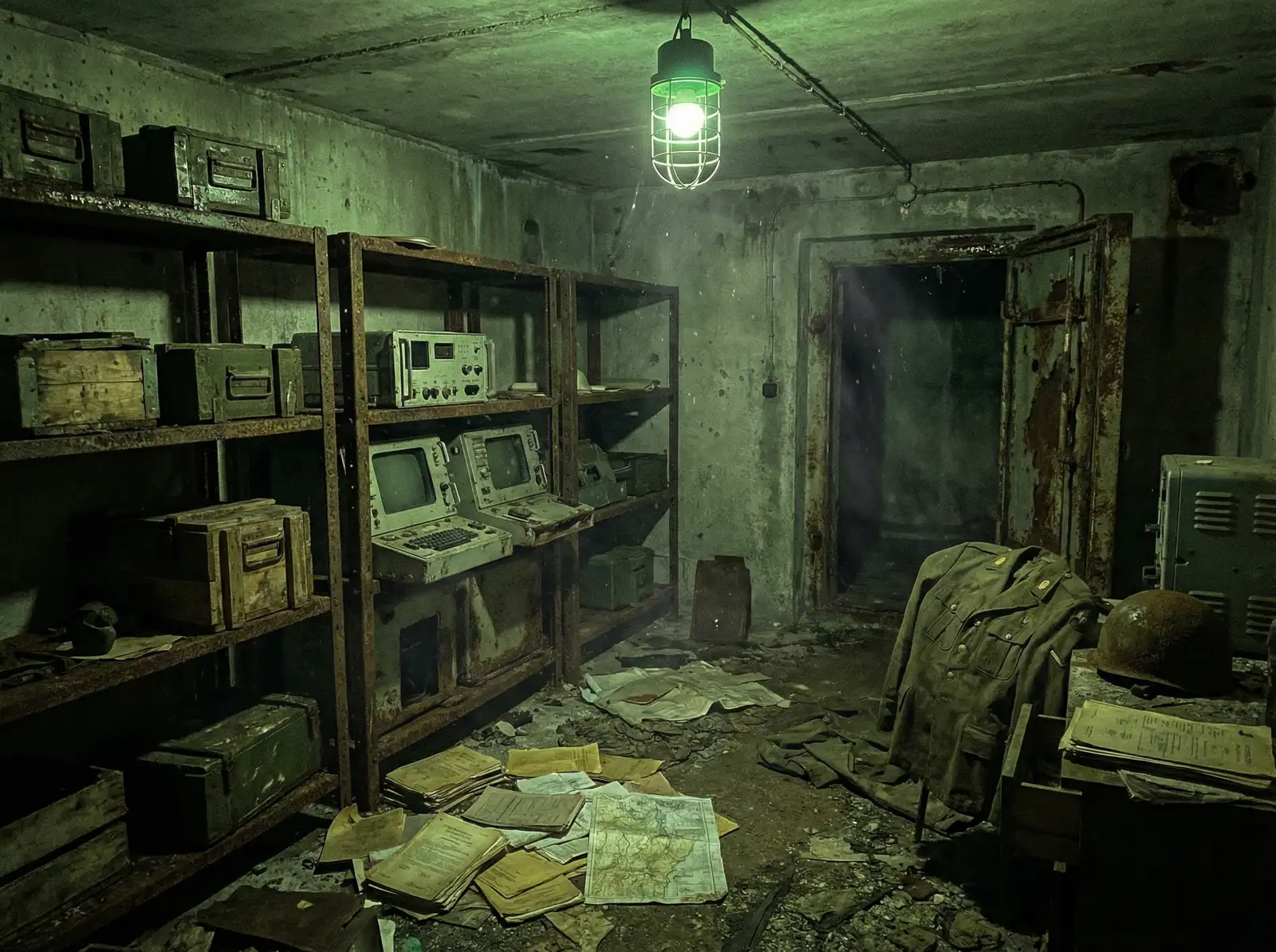 K-21区地下庇护所内部 - 暗网 - 勘探记录